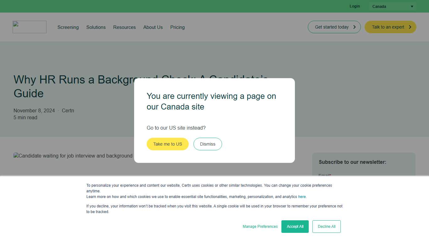 Why HR Runs a Background Check: A Candidate's Guide | Certn
